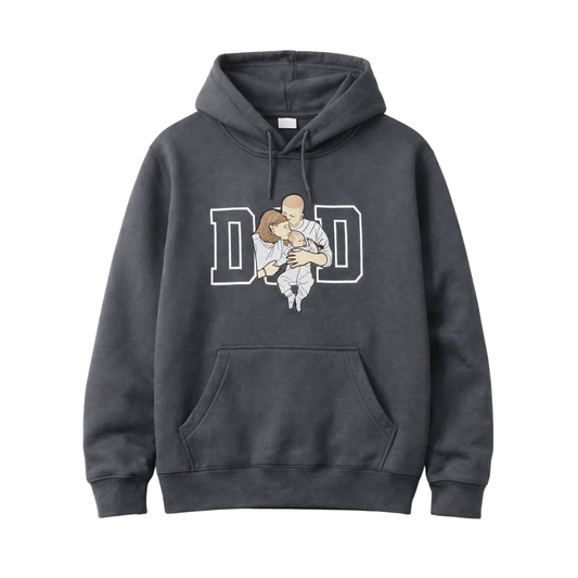 Custom DAD Embroidered Hoodie