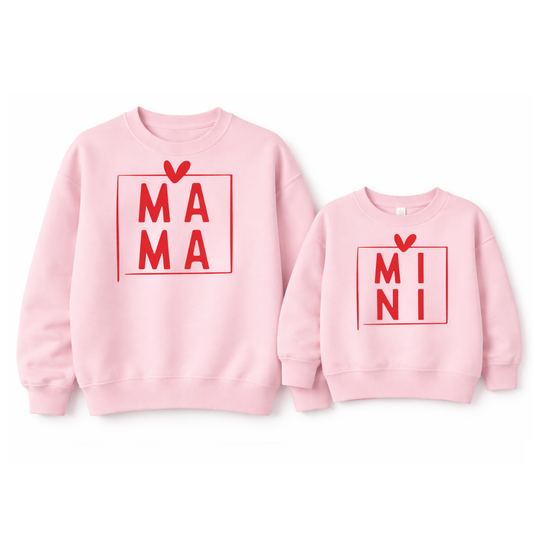 Mama & Mini Matching Sweatshirts Set