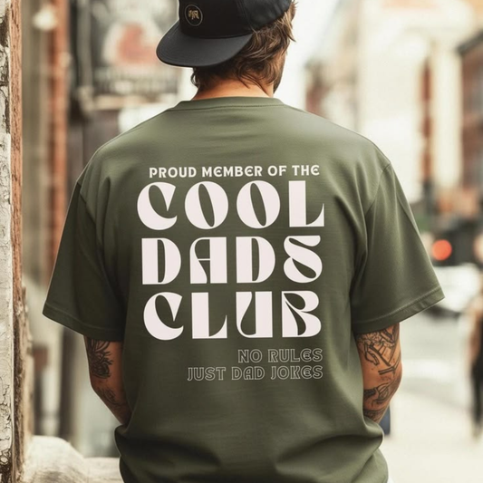 Camiseta "Cool Dads Club"